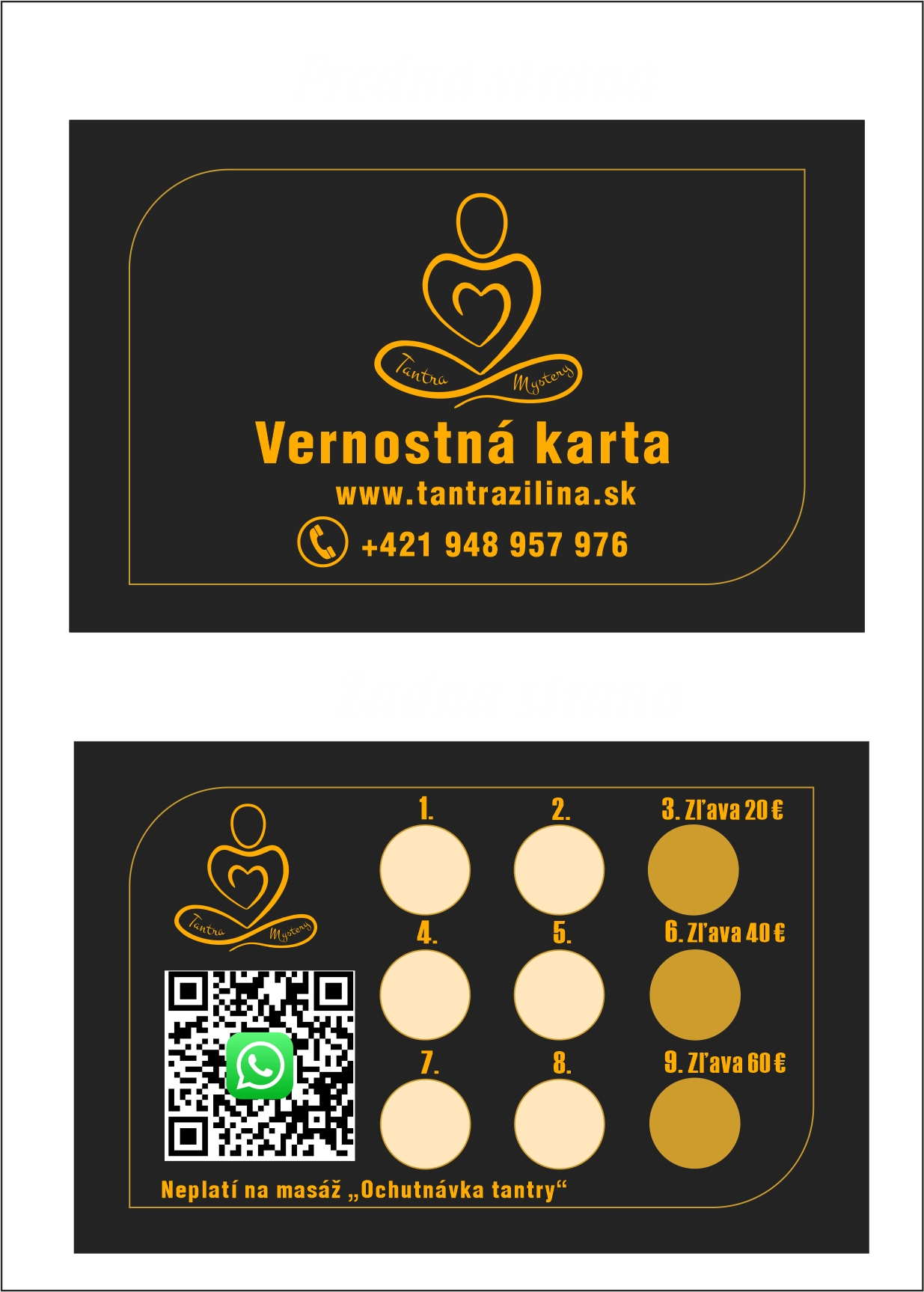 Vernostná karta Tantra Mystery